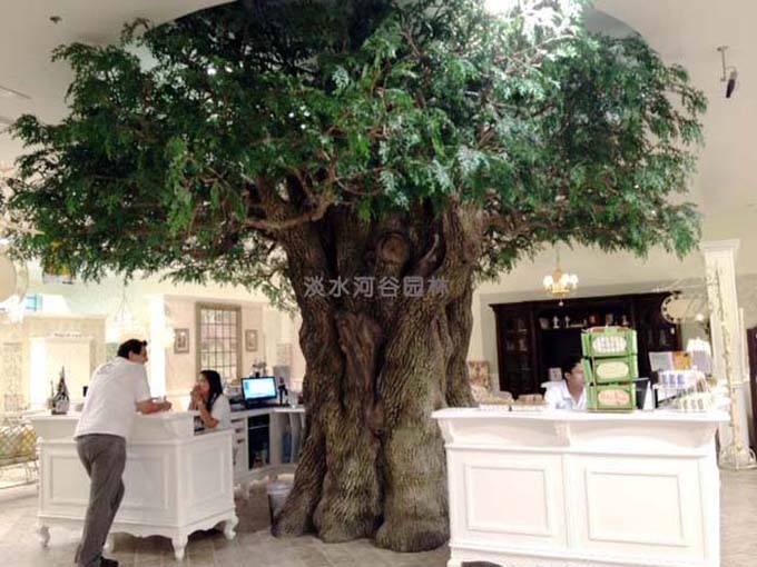 仿真樹和仿真假山的分類以及仿真樹應用