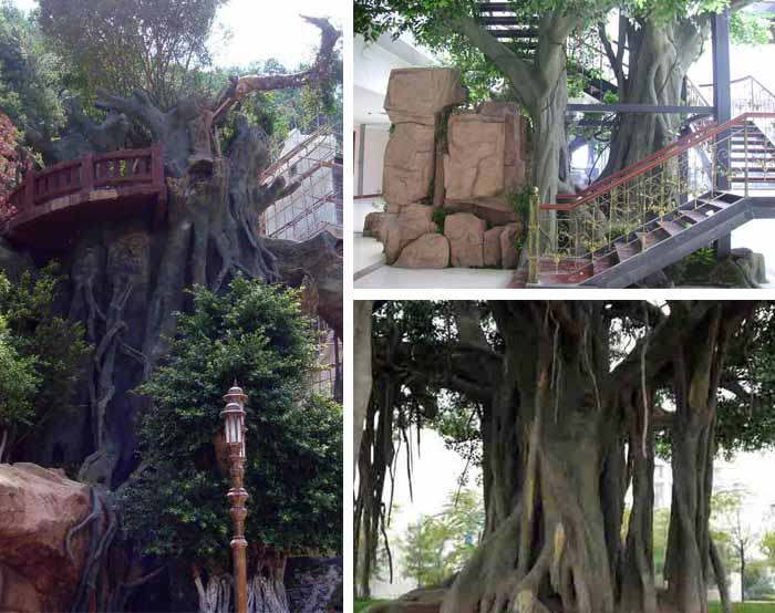 仿真榕樹都適宜在哪些場所裝飾呢—北京淡水河谷
