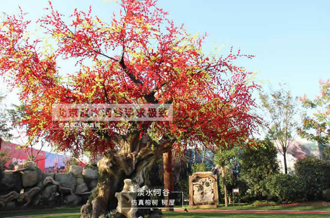 仿真樹制作完成后的日常保養和維護