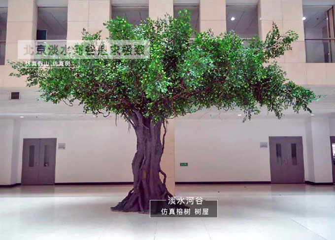 室內(nèi)仿真樹制作，塑造城市靈魂，傳遞正能