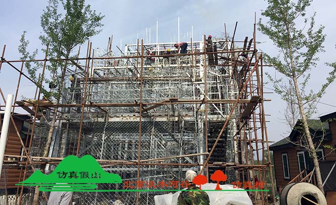 北京淡水河谷水泥假山制作廠家為您營造美麗的風(fēng)景