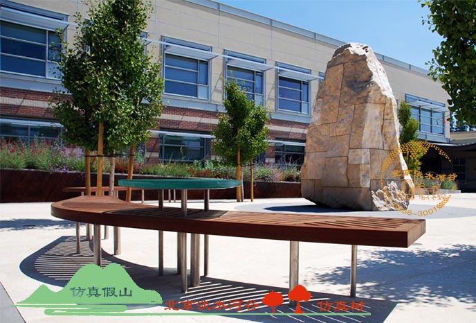 哪里有制作水泥假山的－北京淡水河谷水泥假山施工隊(duì)