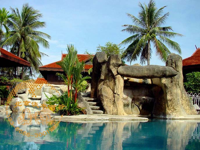 水泥假山的優(yōu)勢有哪些？北京淡水河谷水泥假山