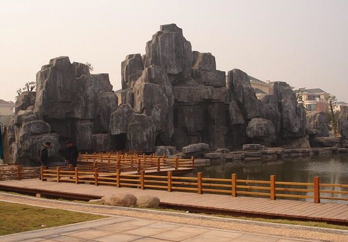 如何做出仿真度高的塑石假山－北京淡水河谷經驗共享