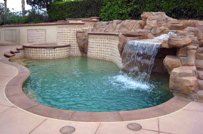 新塑石假山圖片－北京淡水河谷塑石假山圖片鑒賞