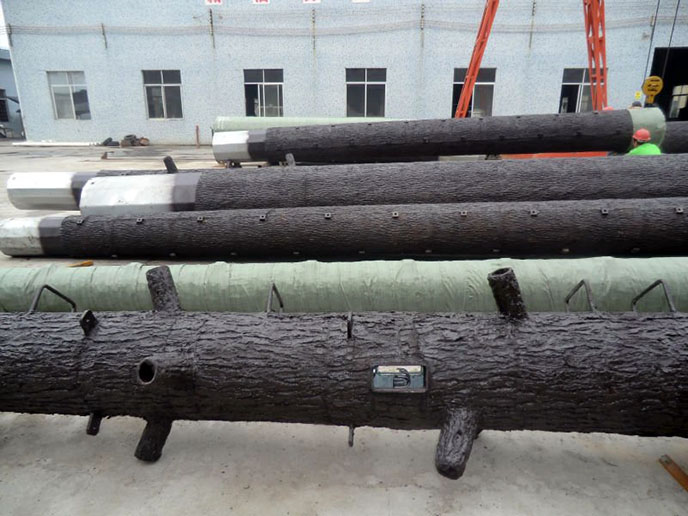 仿真樹電線桿和仿真樹監控桿都用什么材質制作的？