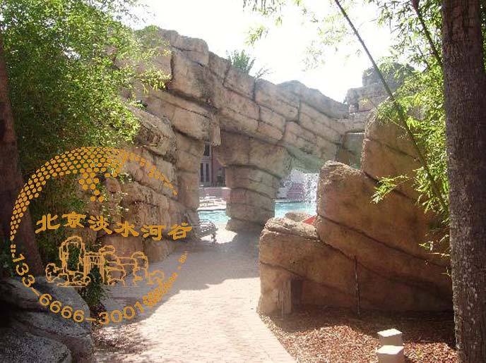 北京淡水河谷塑石假山制作廠家愿做城市的規劃師