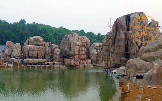 塑石假山制作效果對(duì)比，告訴您什么是好的塑石假山制作