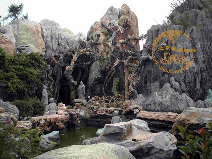 浙江溫州水泥假山制作被業內同行公認為假山制作風向標