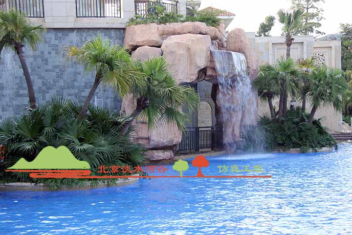 廣東深圳水泥假山制作在花園小區中的實際應用及注意事項