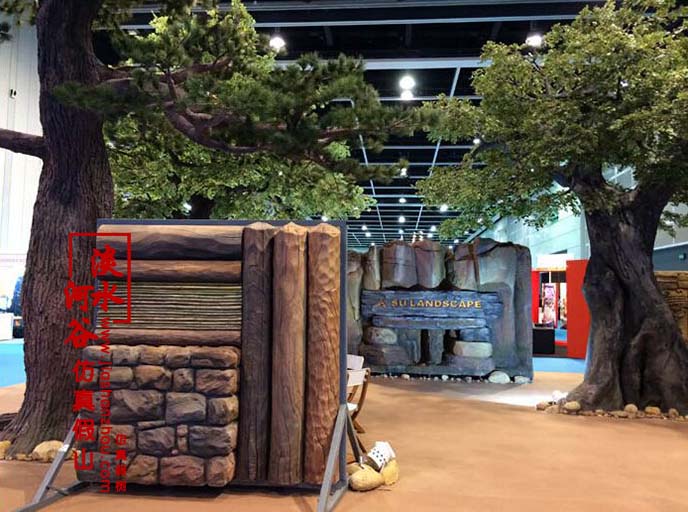 塑石假山制作需要先制作模型，樣品合格后才能制作成品