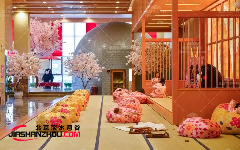 仿真樹于重慶貝迪頤園溫泉度假酒店設計效果展示