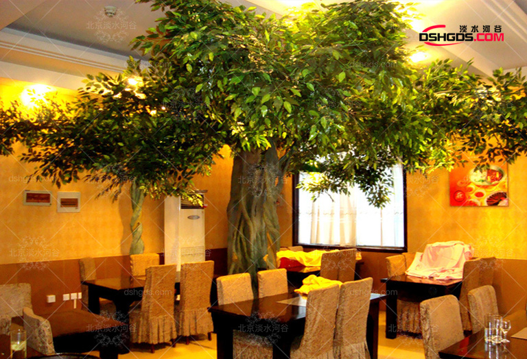 室內假樹造型裝飾已經做了很多年了