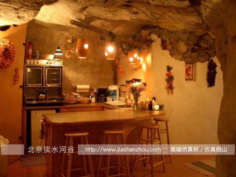 甘泉窯洞民俗式的窯洞酒店誰能制作怎么做的？