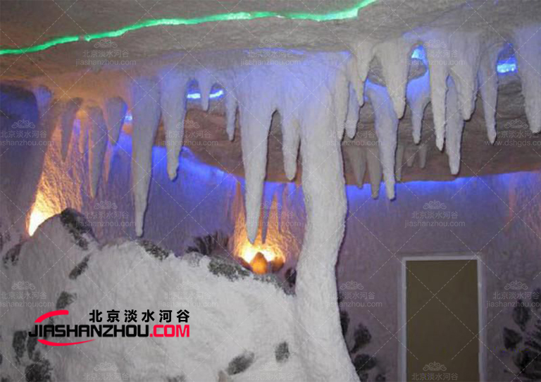 大型韓式人造汗蒸鹽療房設(shè)計圖片大全