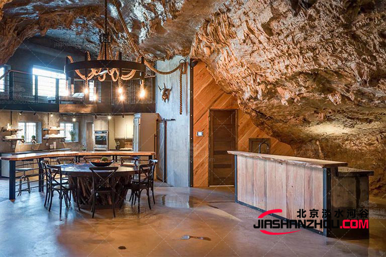 杭州別墅創(chuàng)意仿真洞穴轟趴館玩一次就愛上了