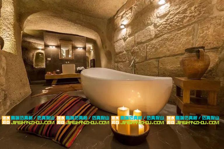 深圳大梅沙京基洲際仿真洞穴酒店新穎的設(shè)計(jì)思維方式