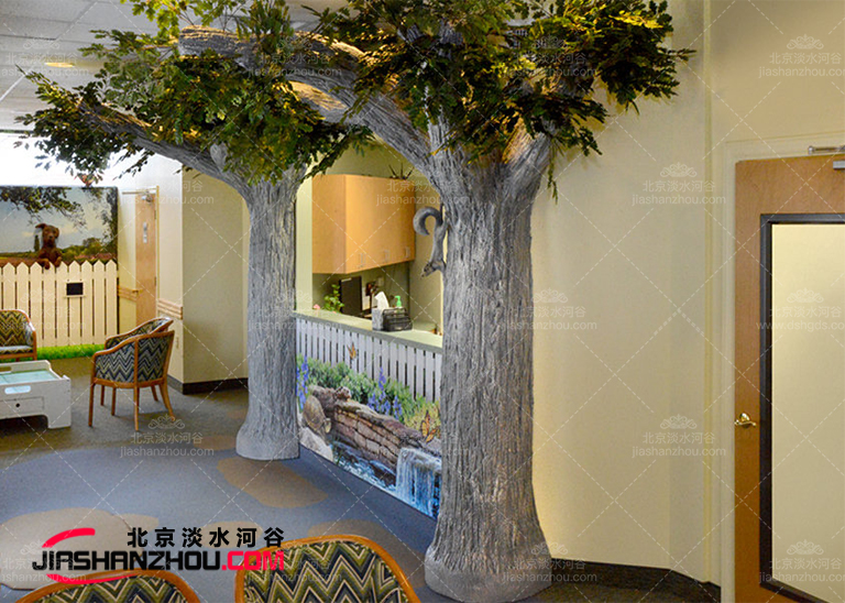 仿真樹不用耗費這么多力仍可以使人輕松享受自然的美好