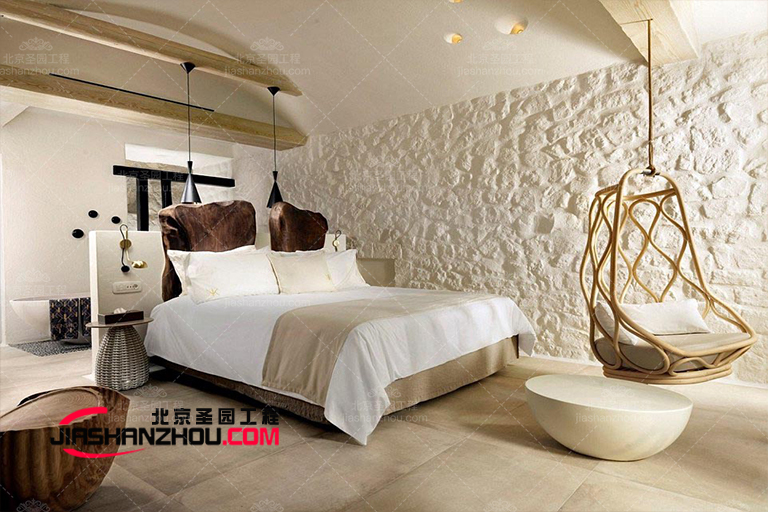 在北京朝陽(yáng)一家仿真洞穴鹽療民宿玩嗨了不想走