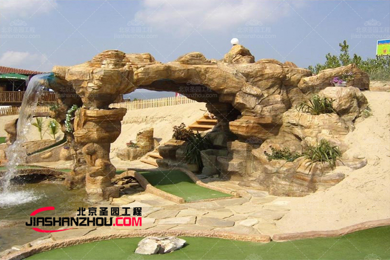 設(shè)置塑石假山時需要考慮的地基施工細節(jié)