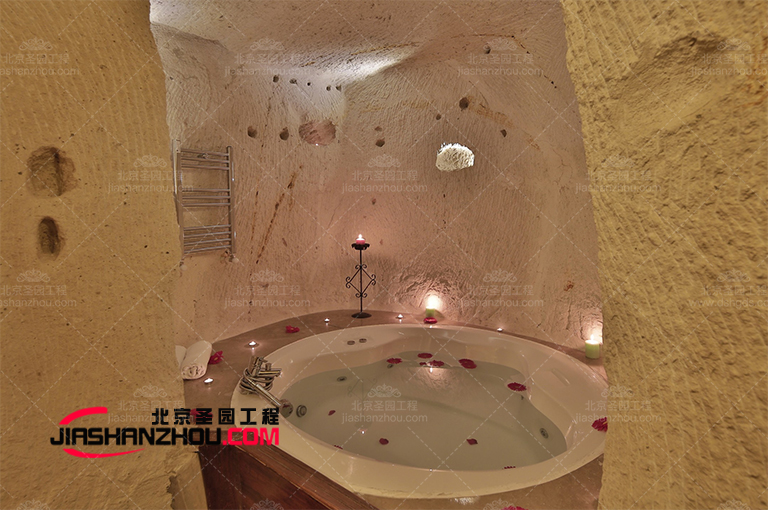 廣西桂林復(fù)古中式山洞酒店衛(wèi)浴設(shè)計(jì)