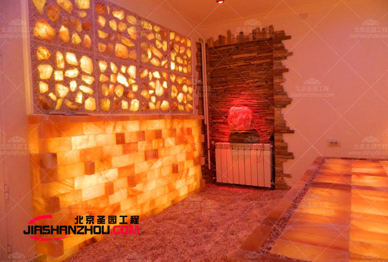 現(xiàn)代汗蒸房洞穴式鹽療房設(shè)計理念圖片庫賞析