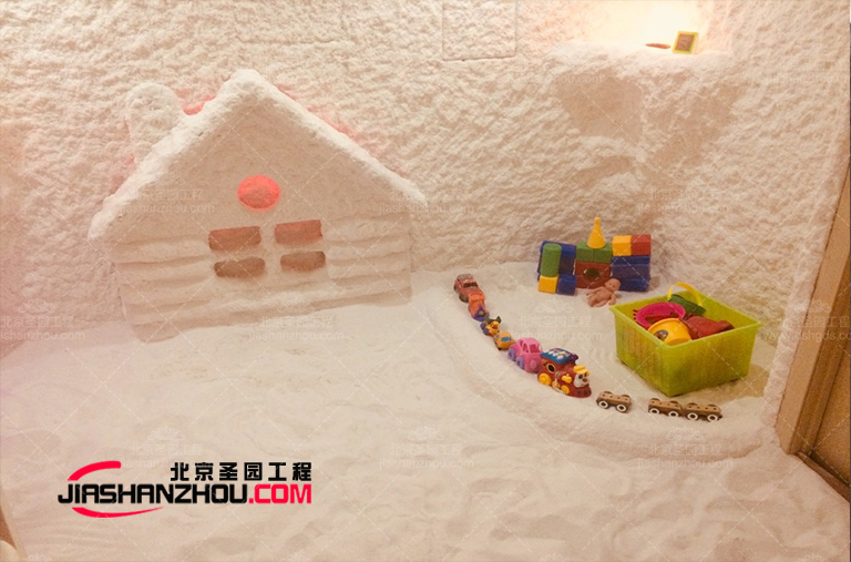現代主題兒童主題仿真鹽洞汗蒸房充滿樂趣和年輕的氛圍