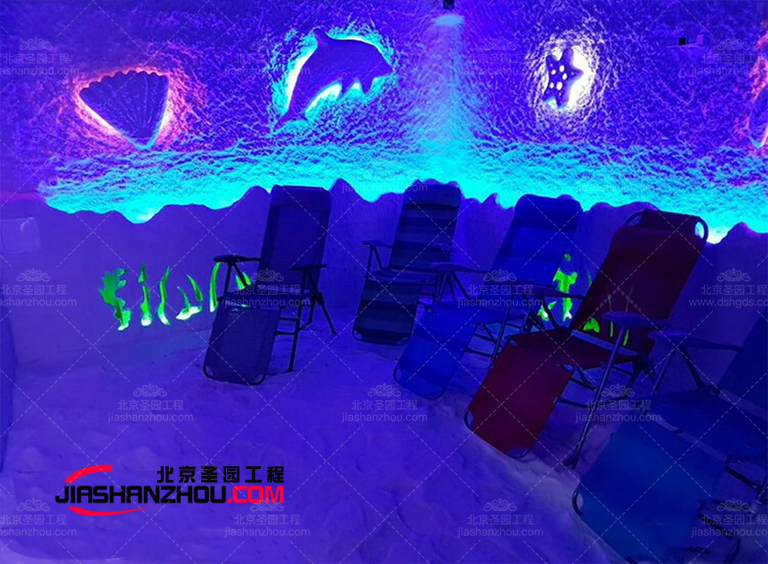 能“藏污納垢”的仿真洞穴主題鹽療別墅顏色布局是啥樣的？