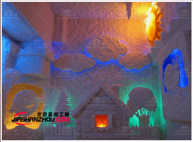 不同仿真鹽洞民宿鹽墻裝飾設(shè)計及布局 讓人保持快樂和靈感