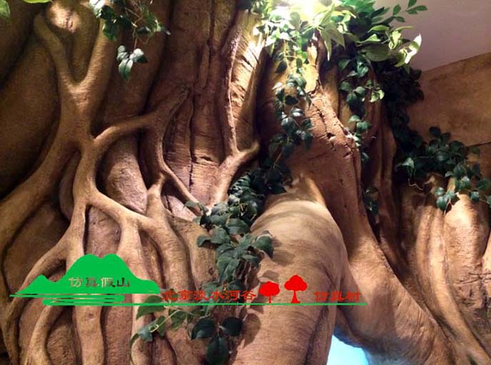 仿真樹將會為園區帶來巨大的客流量起到宣傳作用