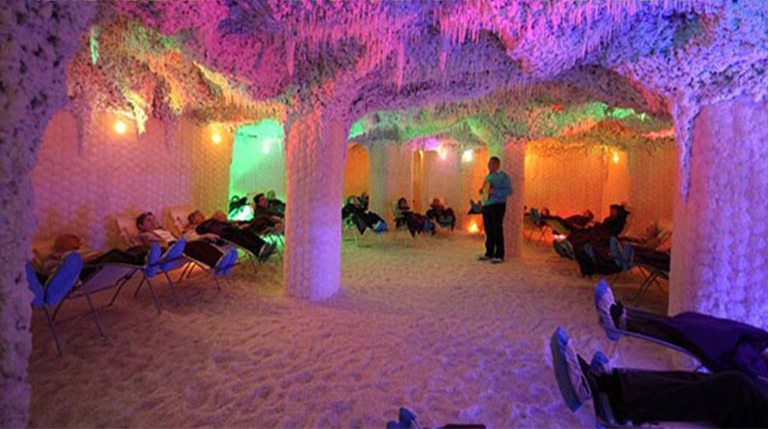 北京圣園 人造山洞鹽療高標準專業良心廠家