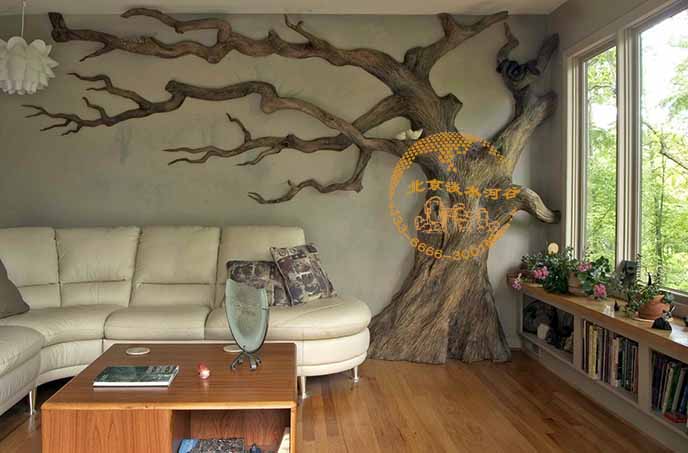 仿真樹(shù)布置