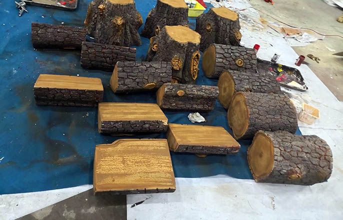 迪士尼仿木.jpg 迪士尼仿木