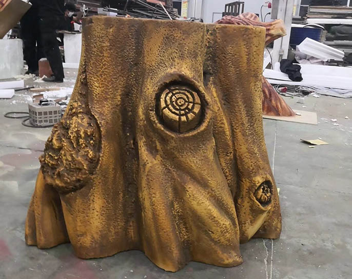 迪士尼仿木.jpg 迪士尼仿木