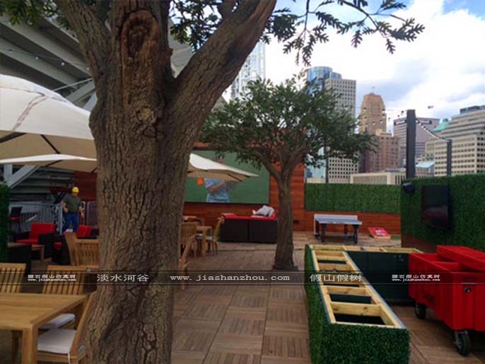 水泥假山假樹制作