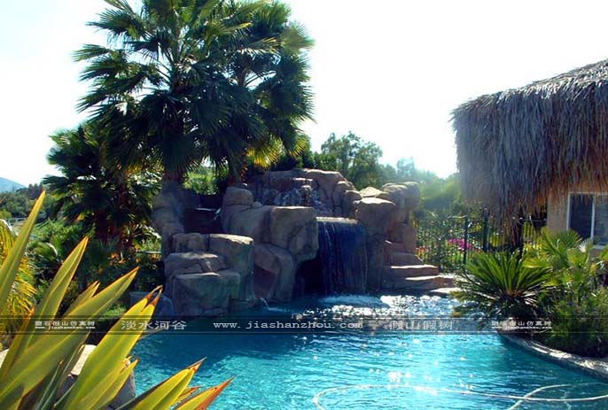 水泥假山.jpg 水泥假山