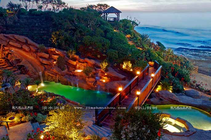 水泥假山.jpg 水泥假山