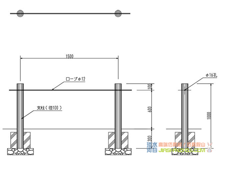 一繩仿木欄桿.jpg 一繩仿木欄桿