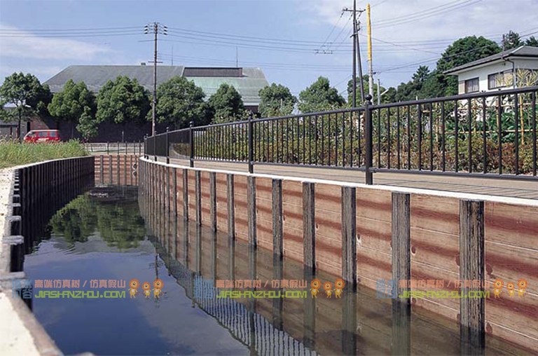 仿木擋土墻.jpg 仿木擋土墻