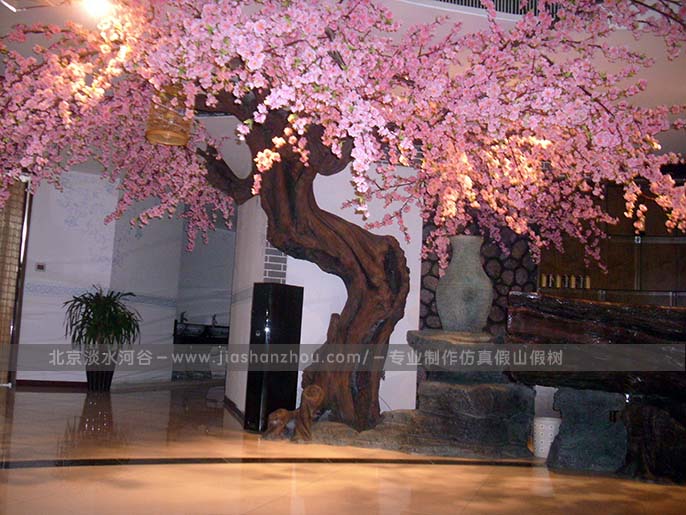 仿真桃花樹.jpg 仿真桃花樹