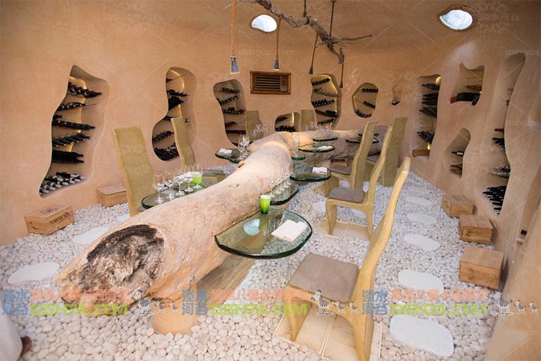 水泥仿真山洞酒窖酒吧.jpg 水泥仿真山洞酒窖酒吧