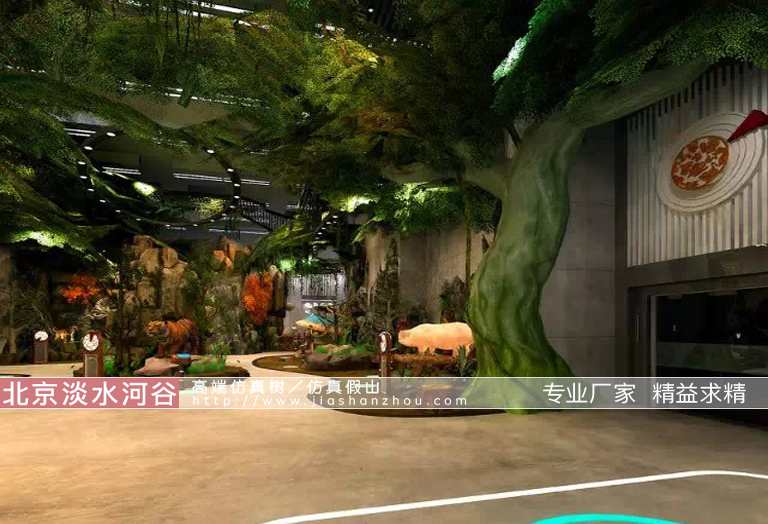 客廳仿真樹.jpg 客廳仿真樹