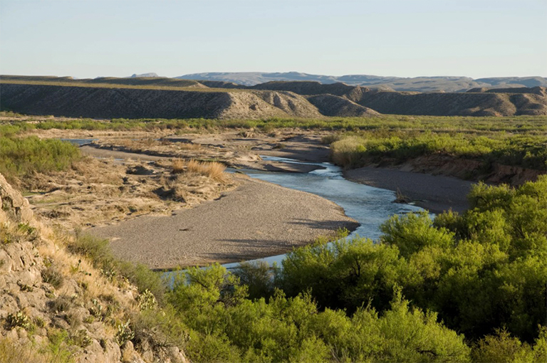 里奧格蘭德野生和風景秀麗的河