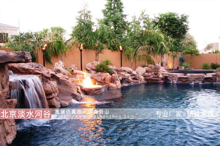 農家院假山制作圖片大全