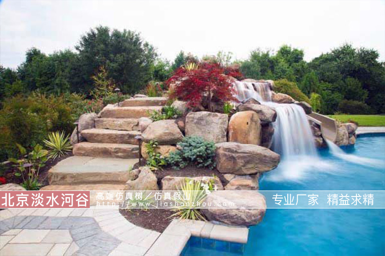 農家院假山制作圖片大全