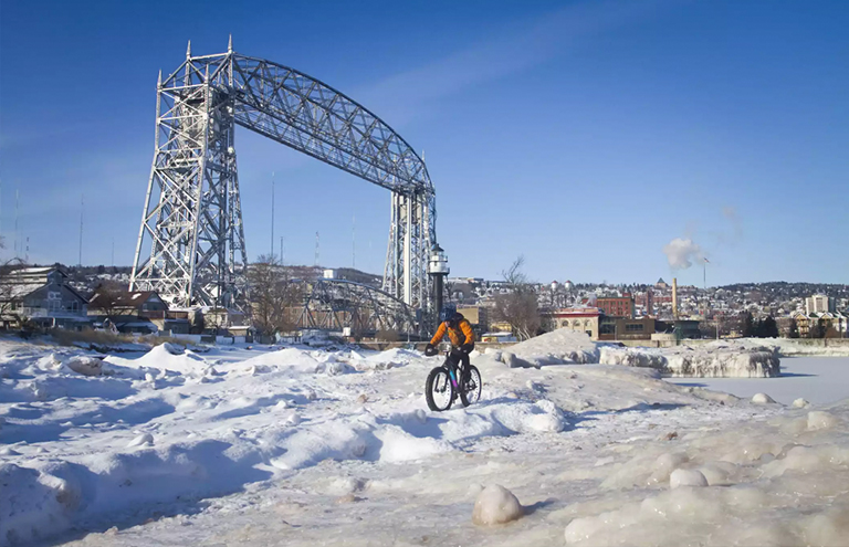 明尼蘇達(dá)州德盧斯冬季