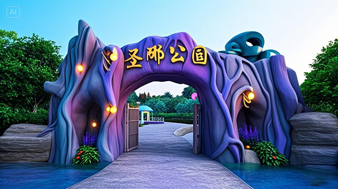 仿真樹大門.jpeg 仿真樹大門