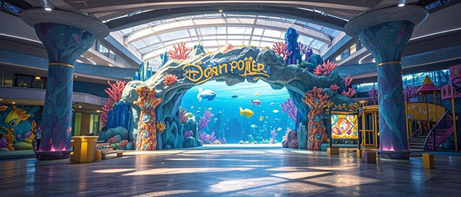 生態(tài)園大門