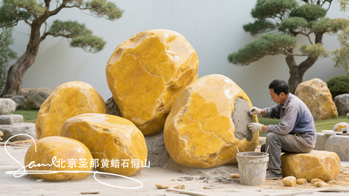 仿真黃蠟石.jpeg 仿真黃蠟石