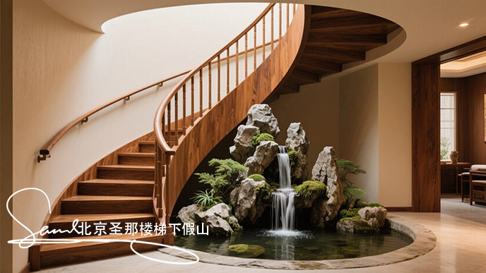 樓梯假山.jpeg 樓梯假山